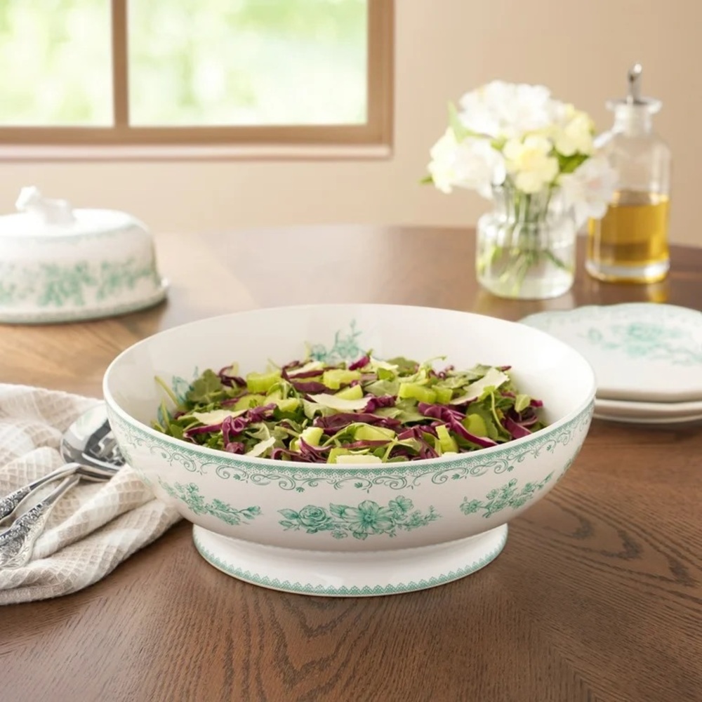 The Pioneer Woman Agatha Stoneware serving bowl - green - Picture 2 of 7